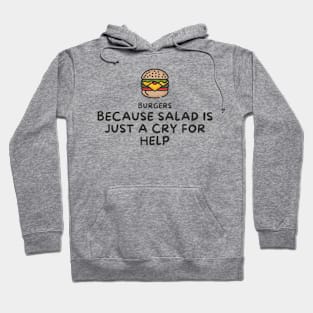 Adorable Mini Burger Lover Tee Hoodie